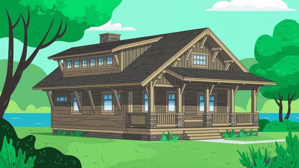 what is craftsman architectural style